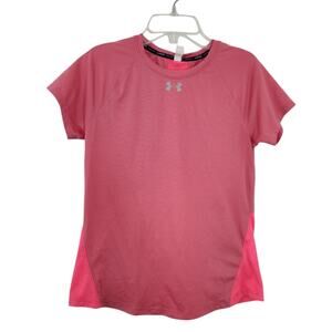 Under Armour Womens Running Tee Small Short Sleeve  Dual Tone